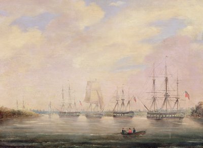View of Port Adelaide, South Australia by Colonel William Light